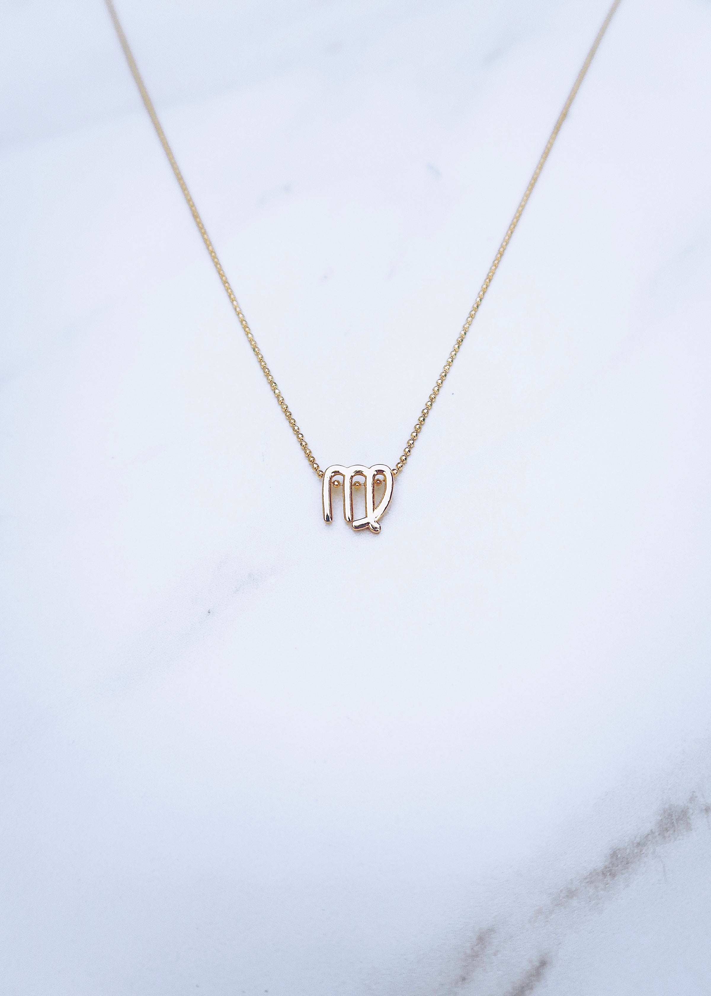 Virgo Zodiac Necklace
