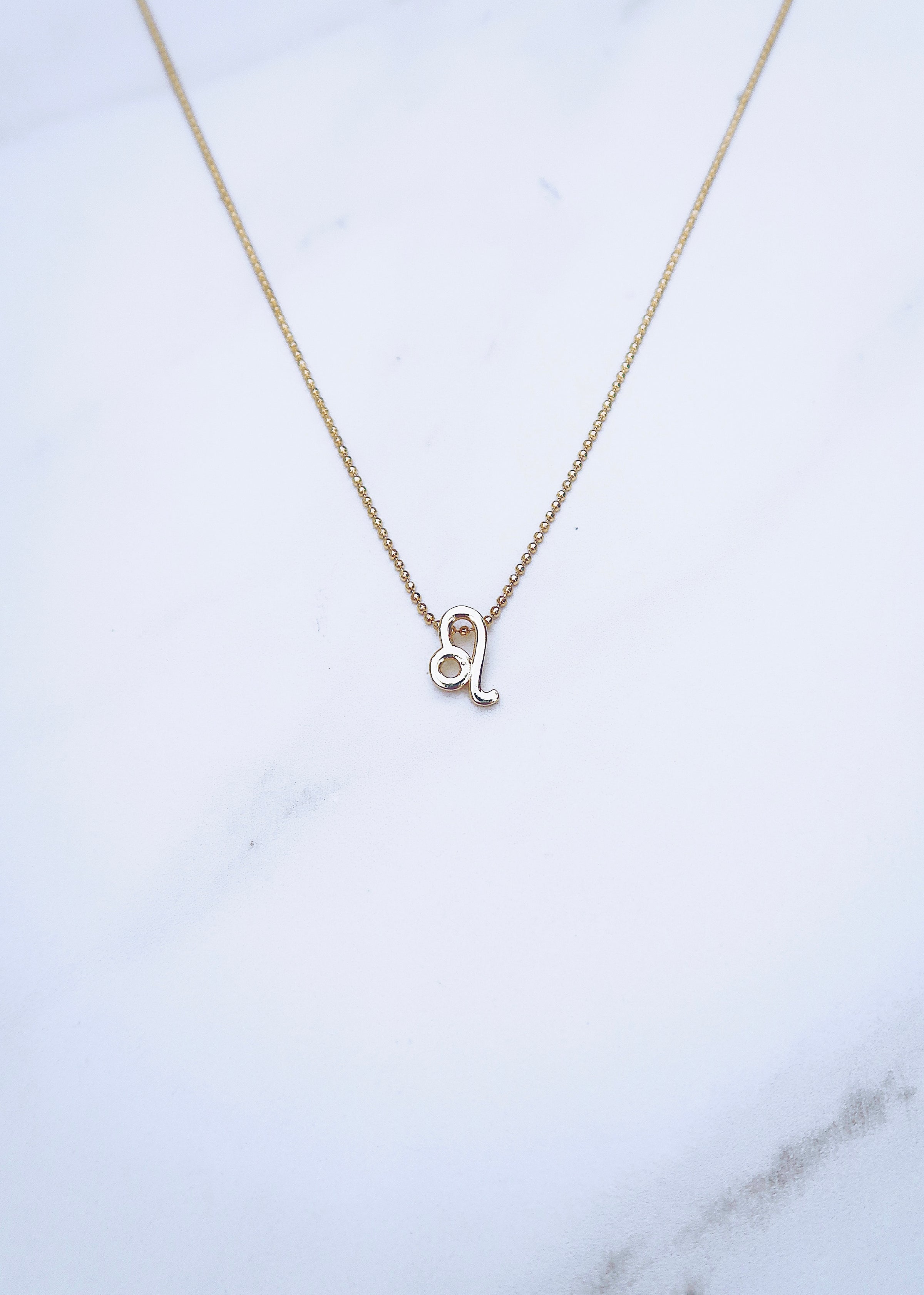 Leo Zodiac Necklace