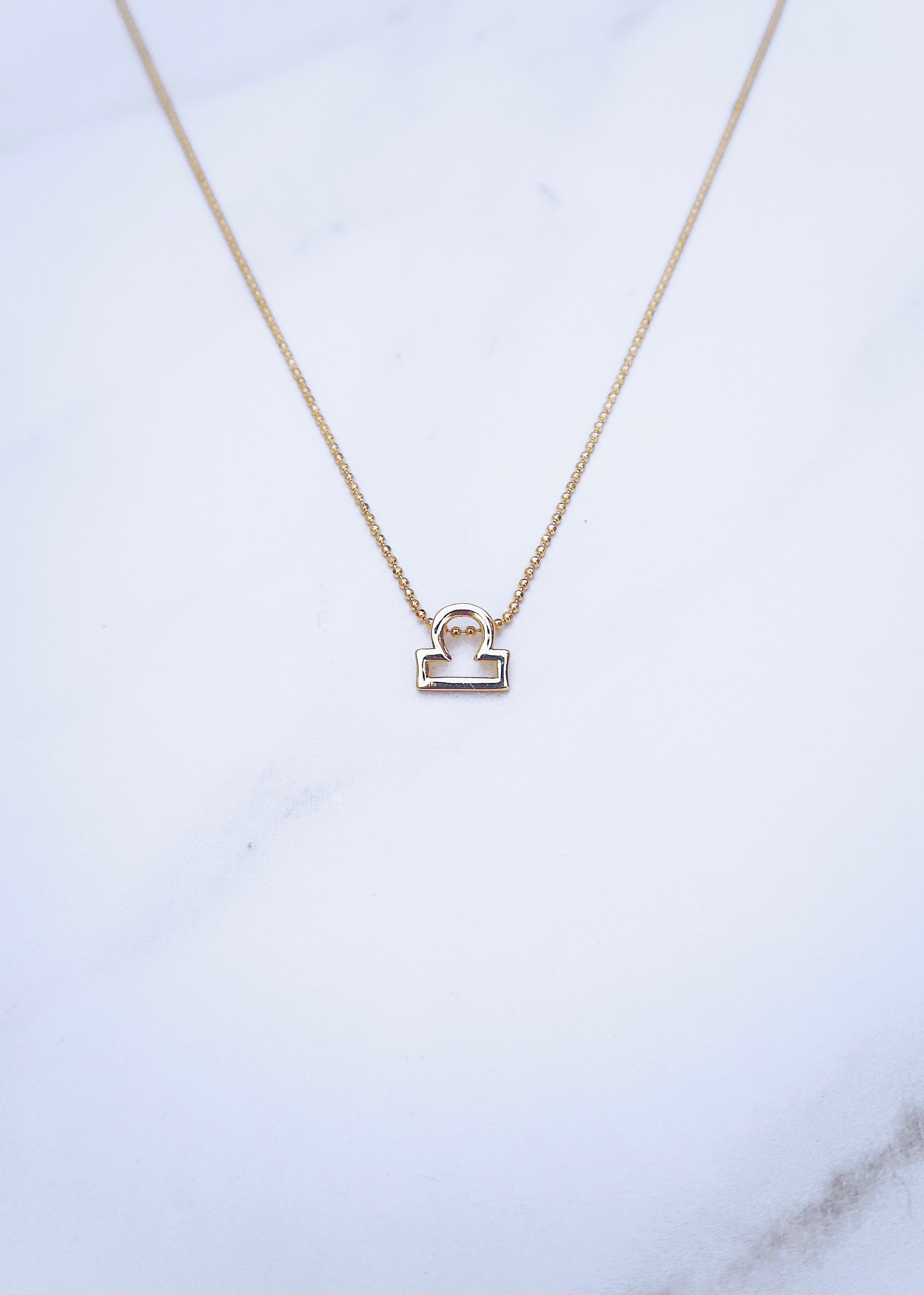 Libra Zodiac Necklace