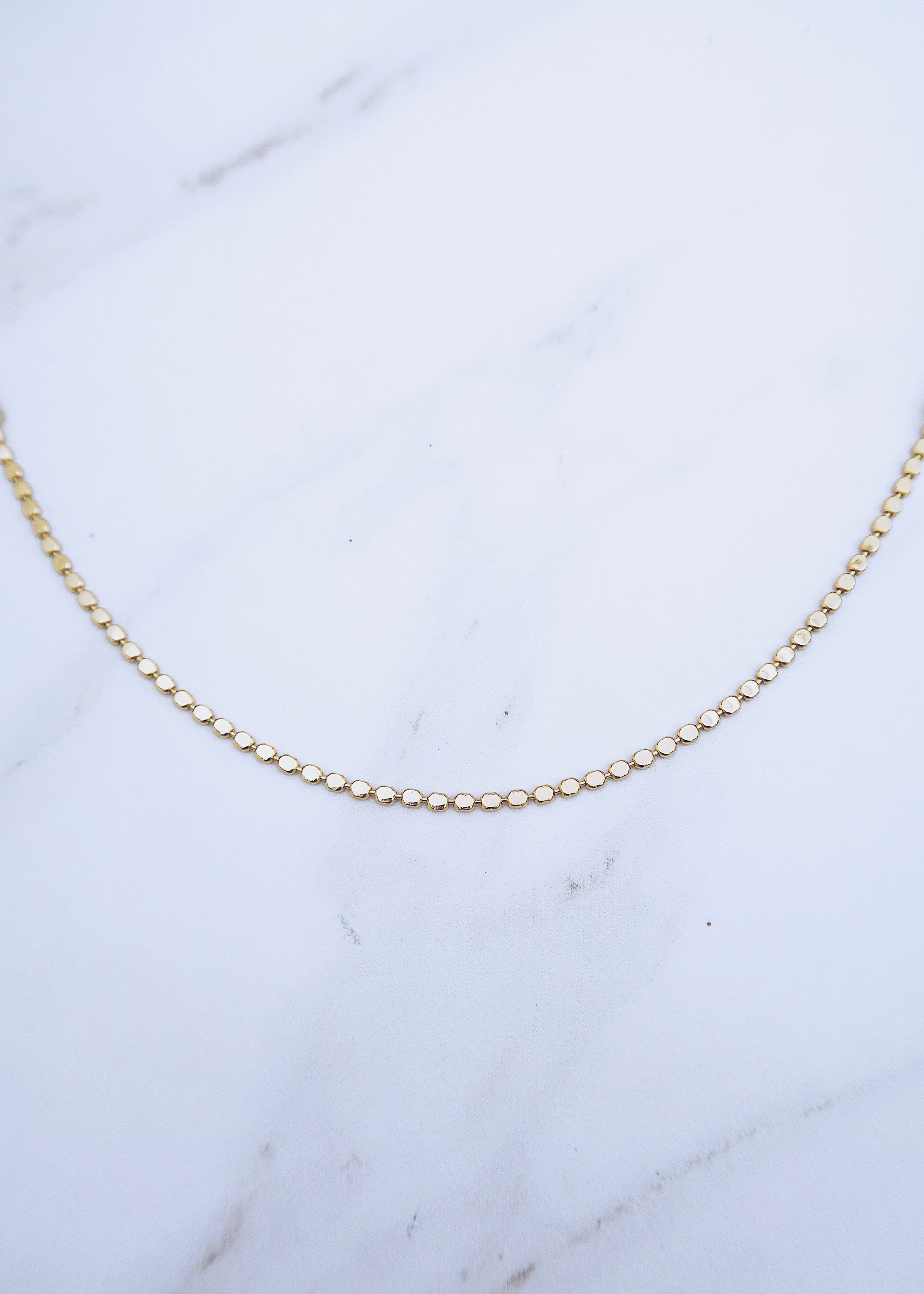 Disc Chain Necklace