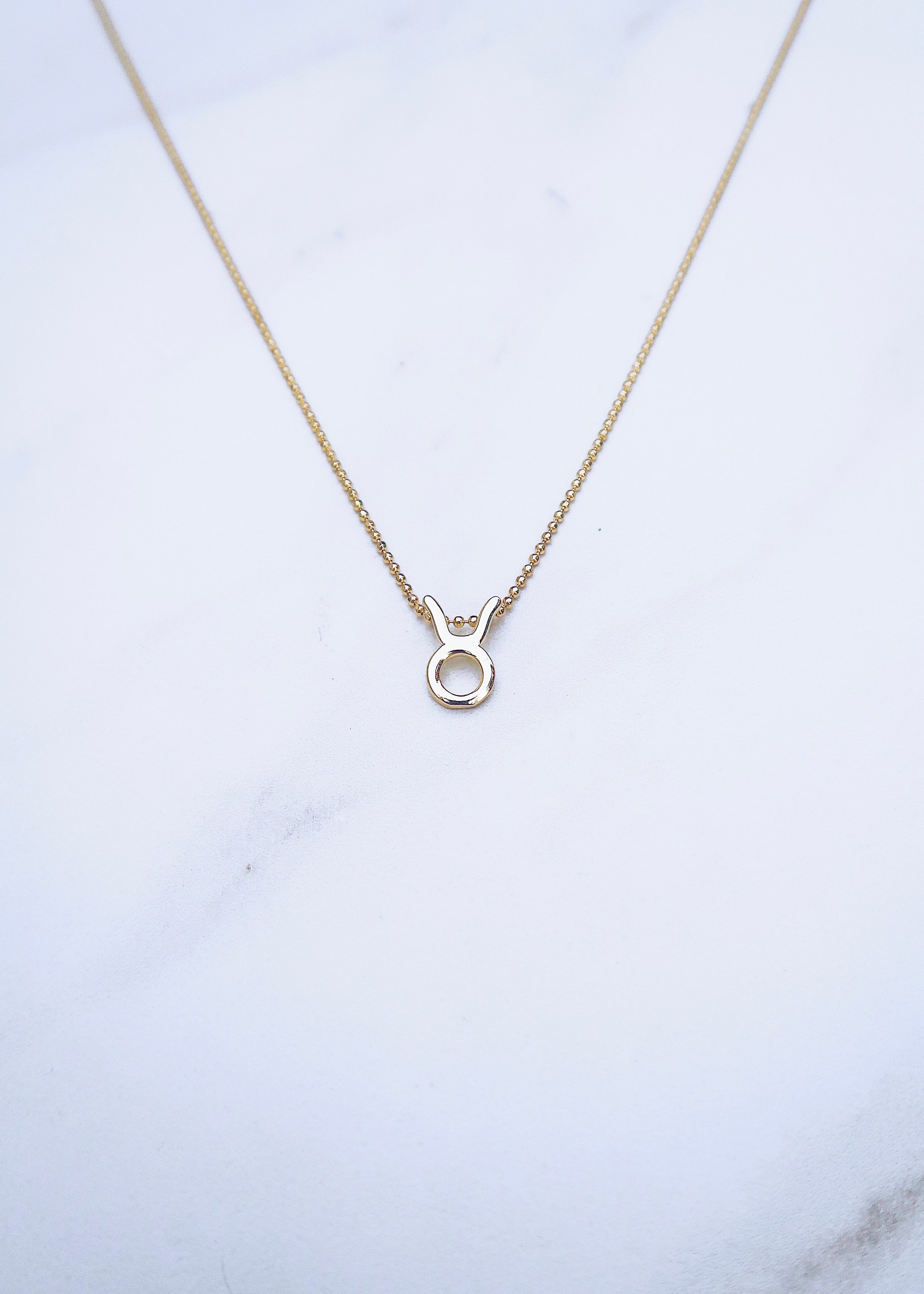 Taurus Zodiac Necklace