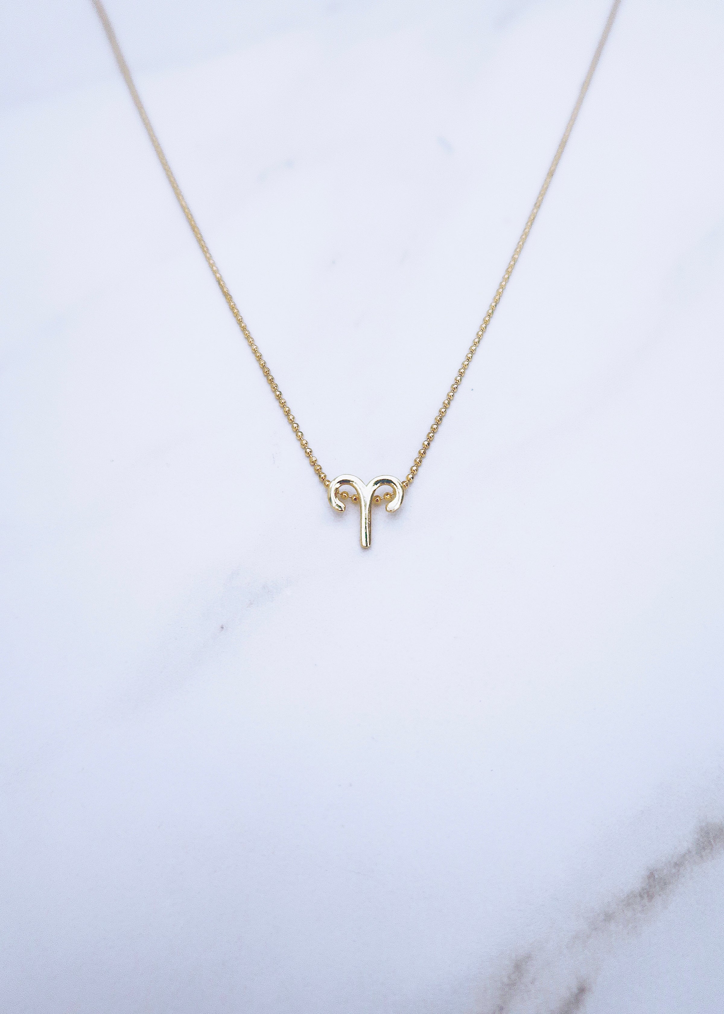 Aries Zodiac Necklace
