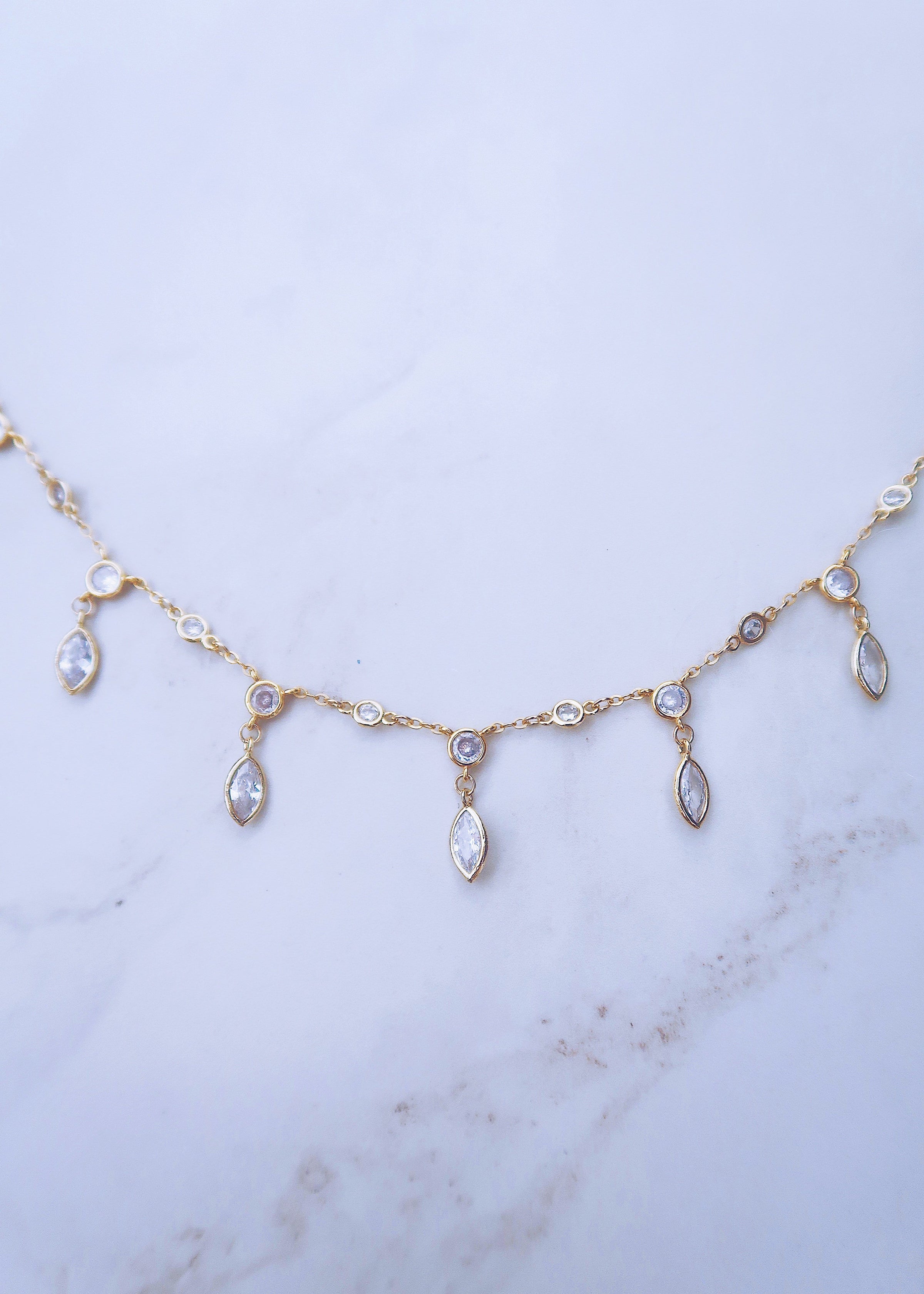 Marquise Drip Choker