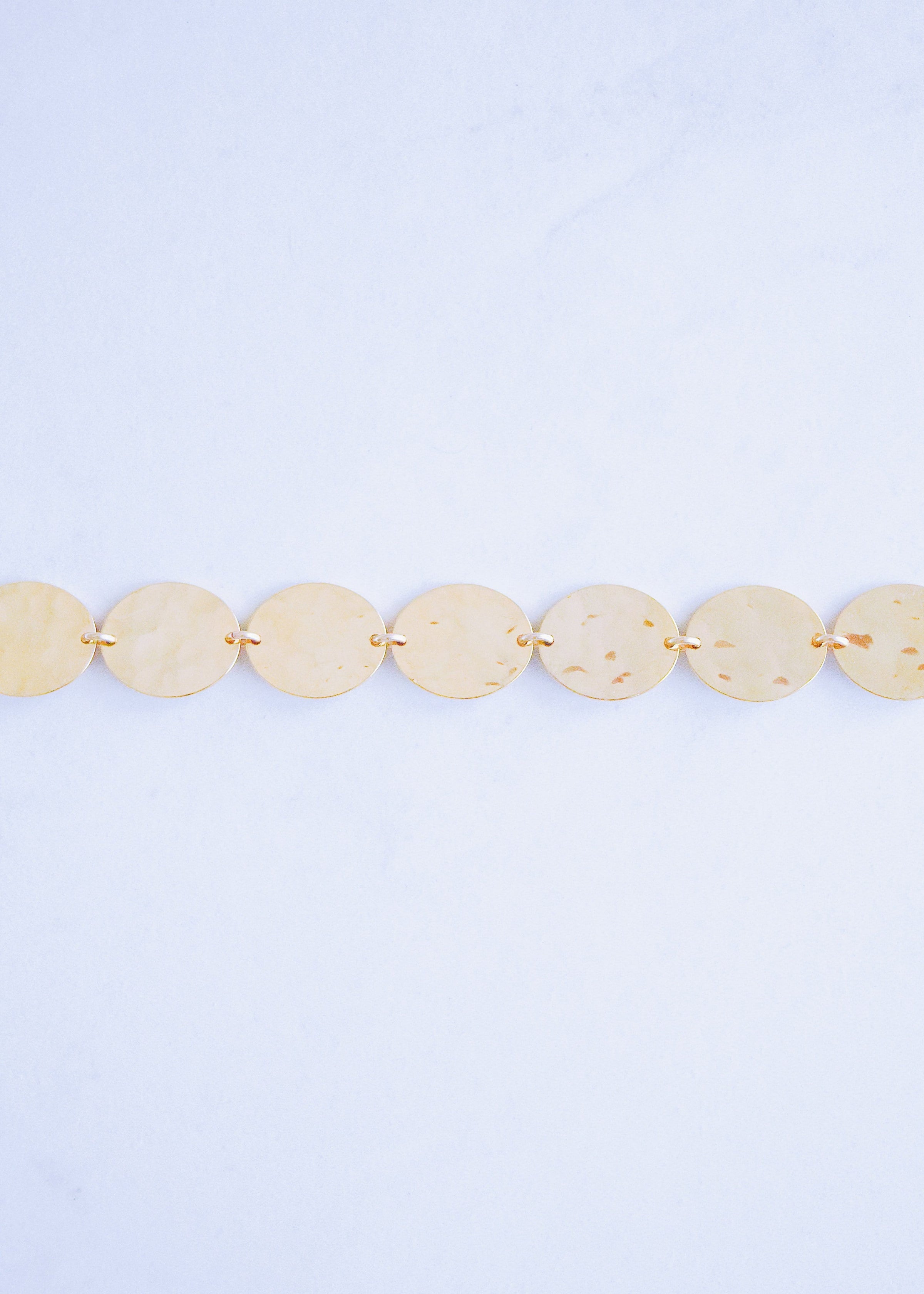 Hammered Large Bracelet