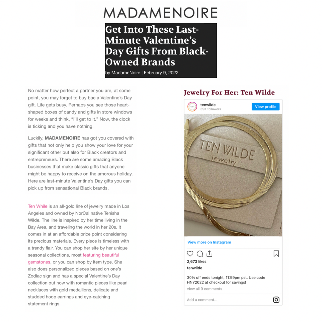 MadameNoire: Get Into These Last-Minute Valentine's Day Gifts From Black-Owned Brands