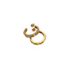 Baguette Crystal Hoops