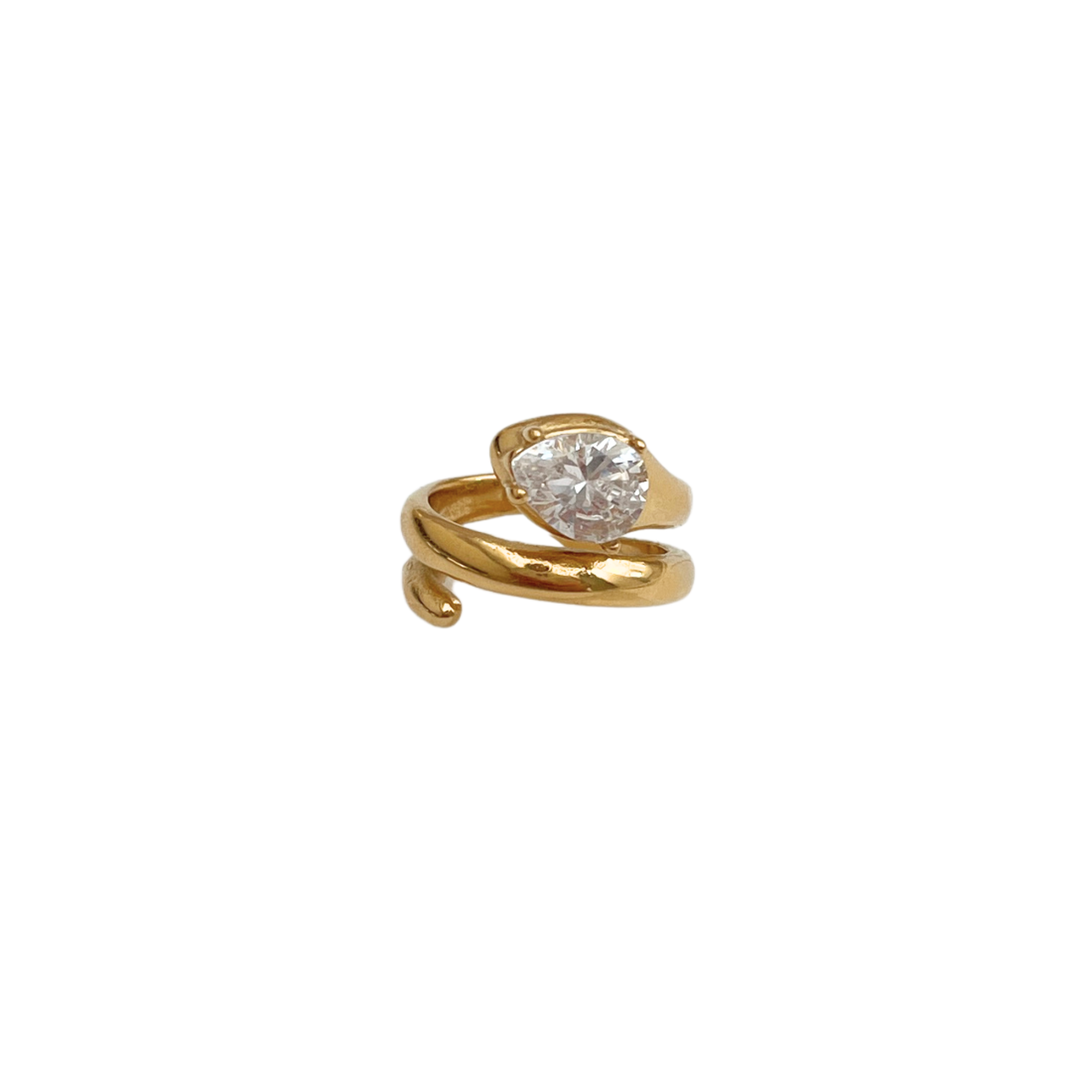 Crystal Wrap Ring