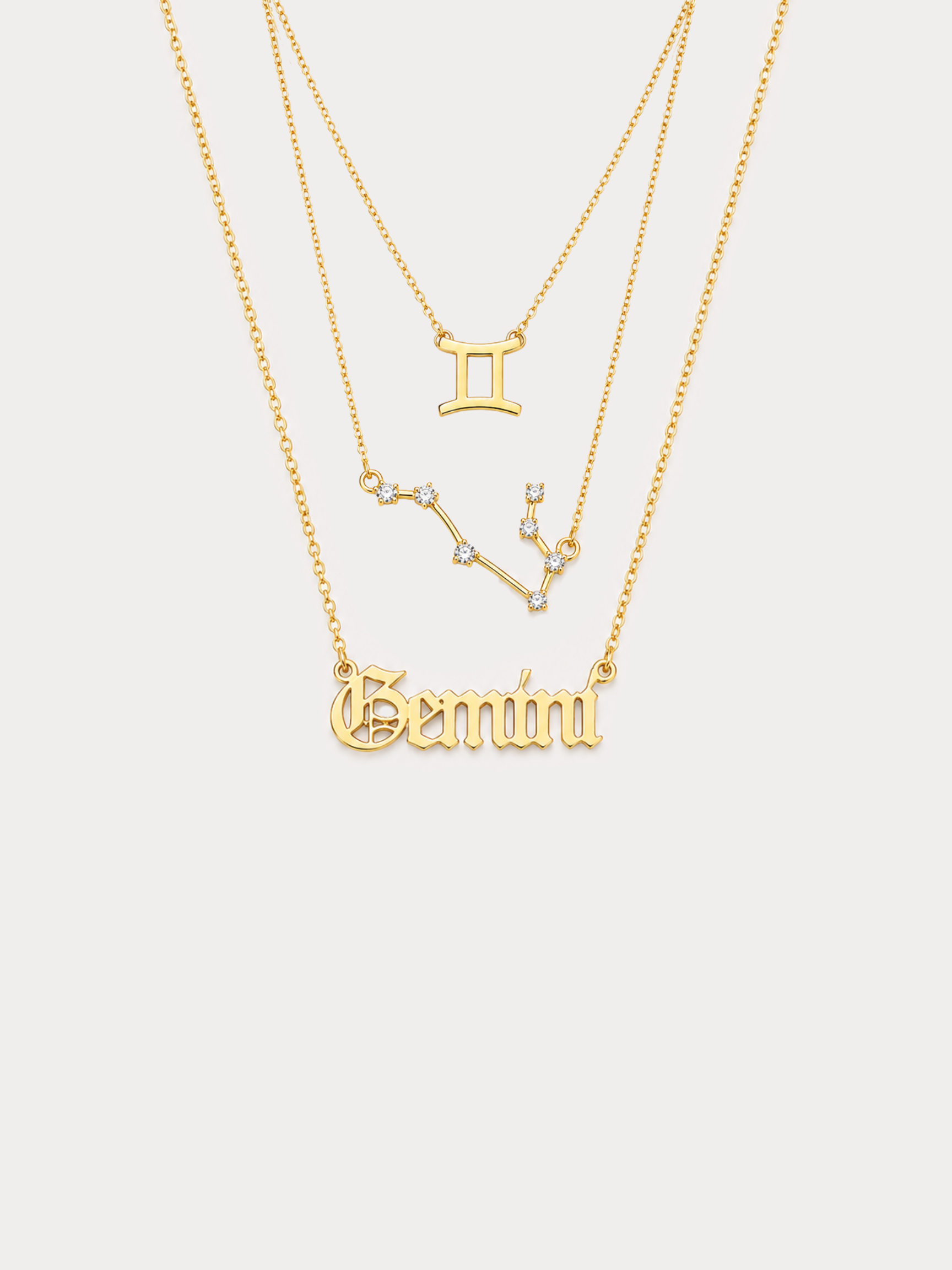 Zodiac Necklace Set