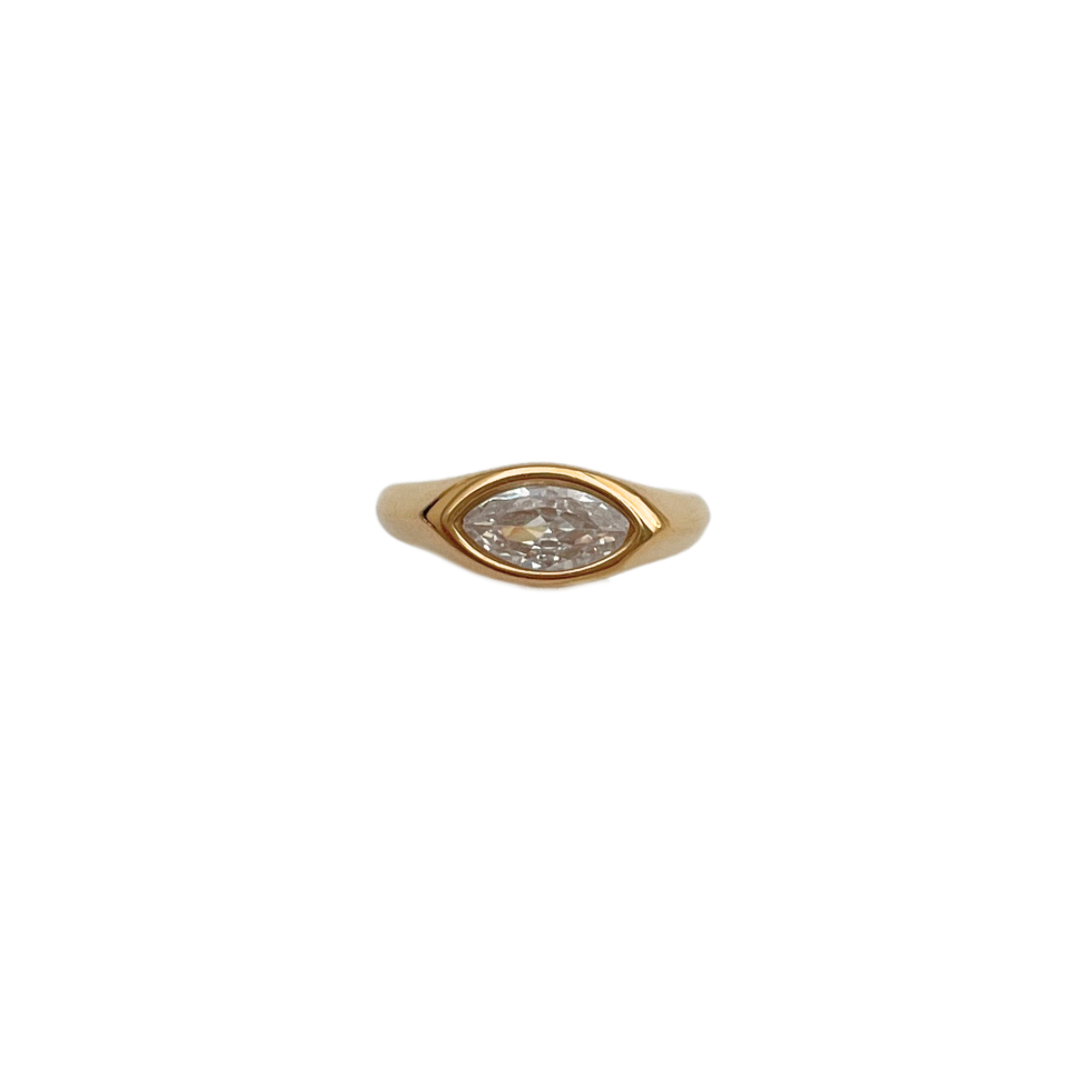 Marquise Signet Ring