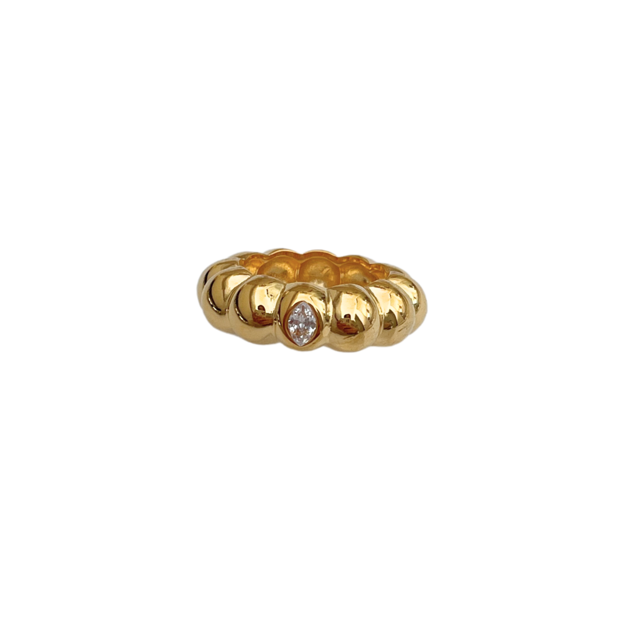 Marquise Marshmallow Ring
