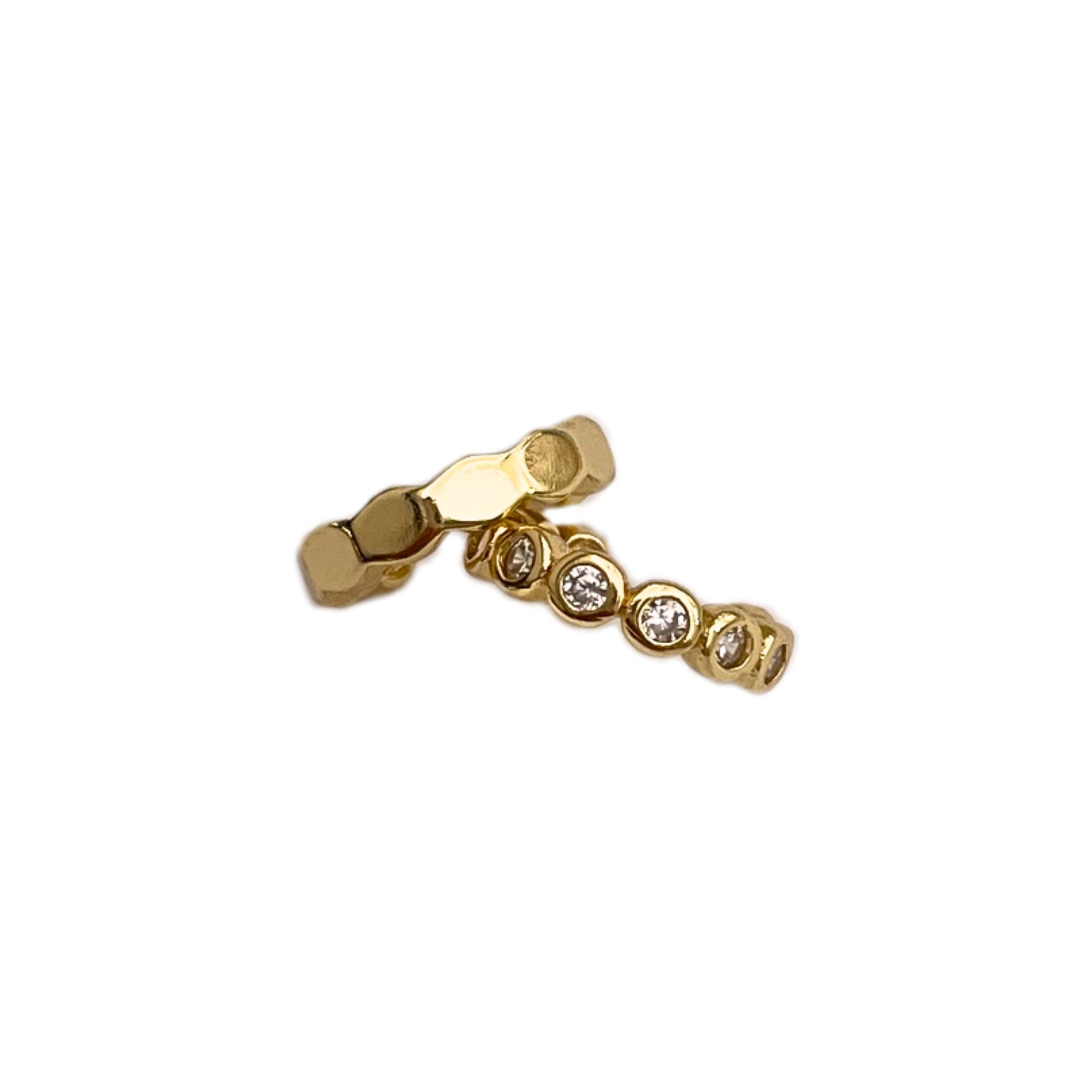 Duo Minimal Ear Cuffs