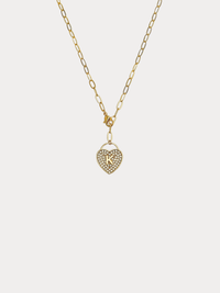 Initial Heart Necklace