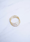 Wavy Bangle Set