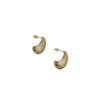 Pave Teardrop Studs