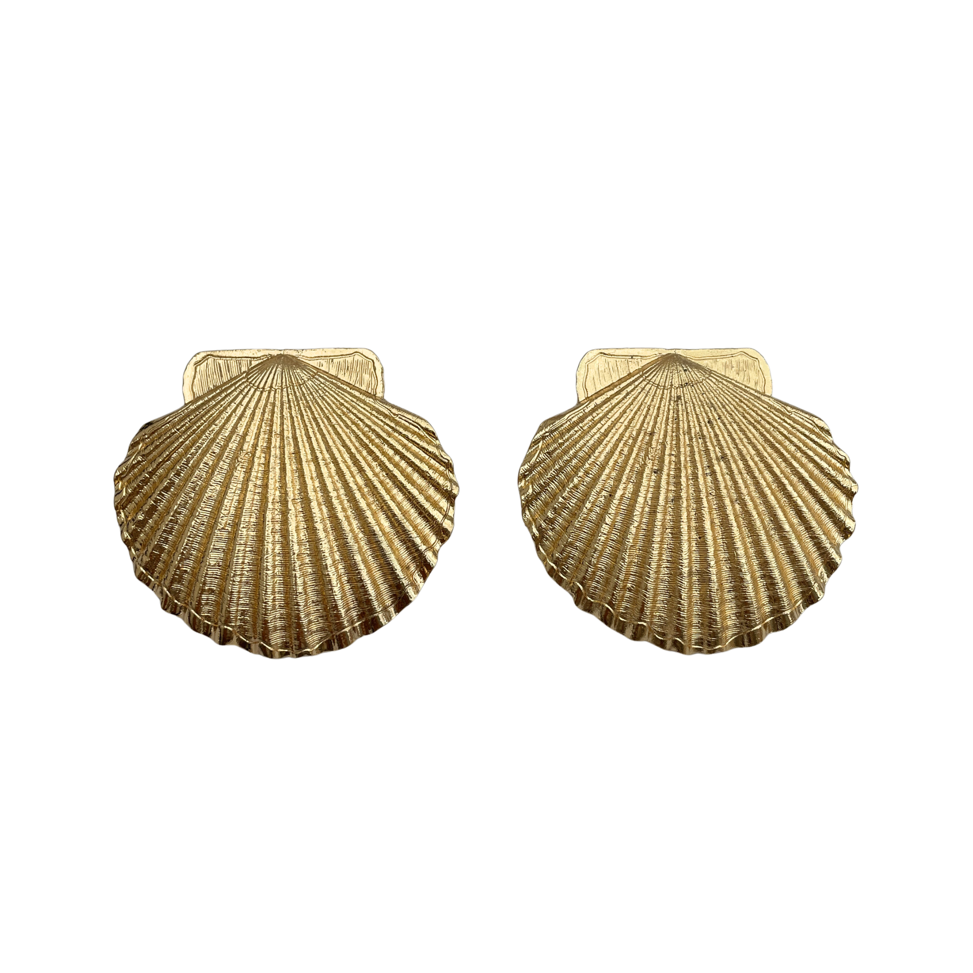 Large Vintage Shell Studs