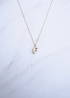 Bubble Initial Necklace