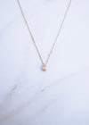 Cait Bezel Necklace