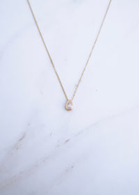Cait Bezel Necklace