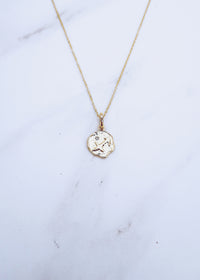 Sagittarius Coin Necklace