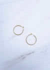 Classic Textured Hoops