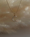 Pearl Initial Necklace