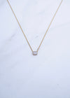 Bella Bezel Necklace