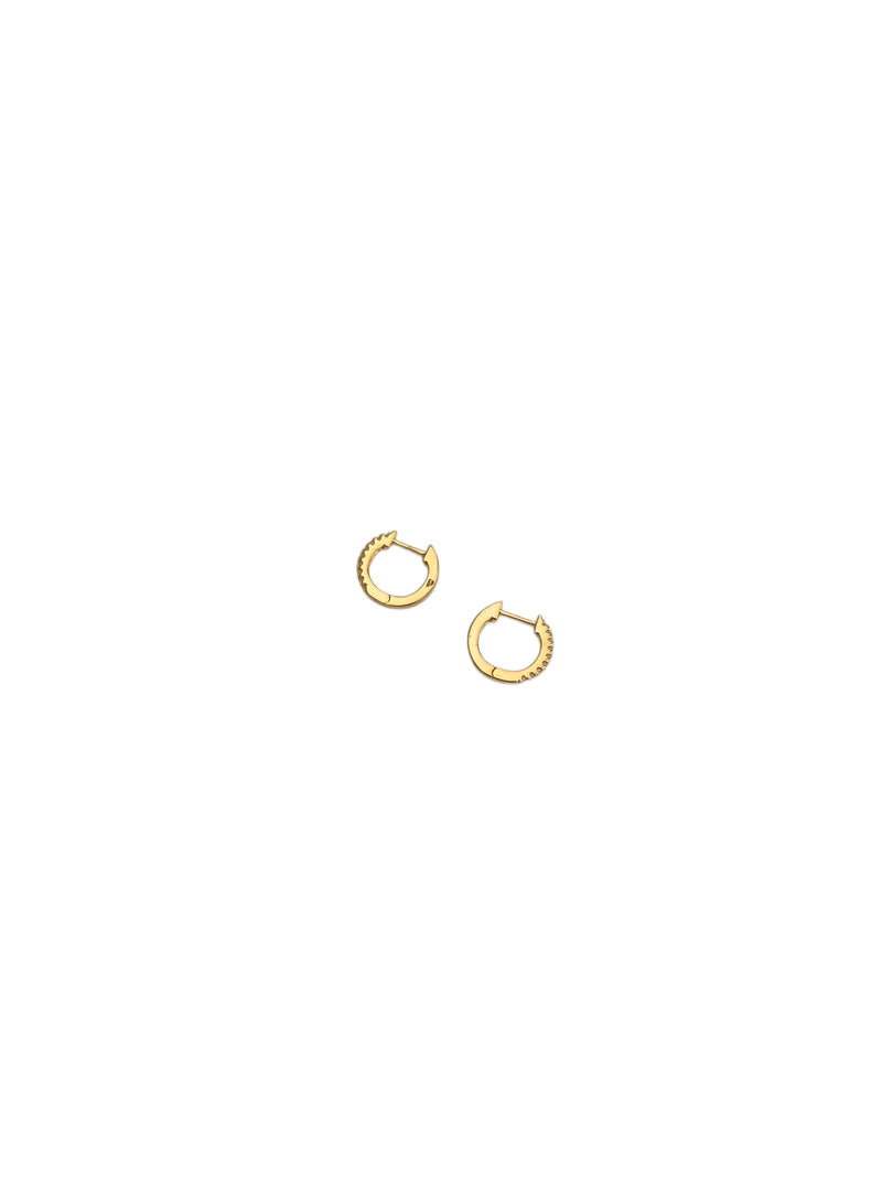 CZ Huggie Hoops