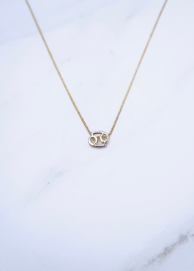 Cancer Zodiac Necklace