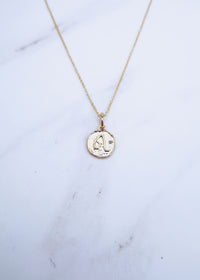 Leo Coin Necklace