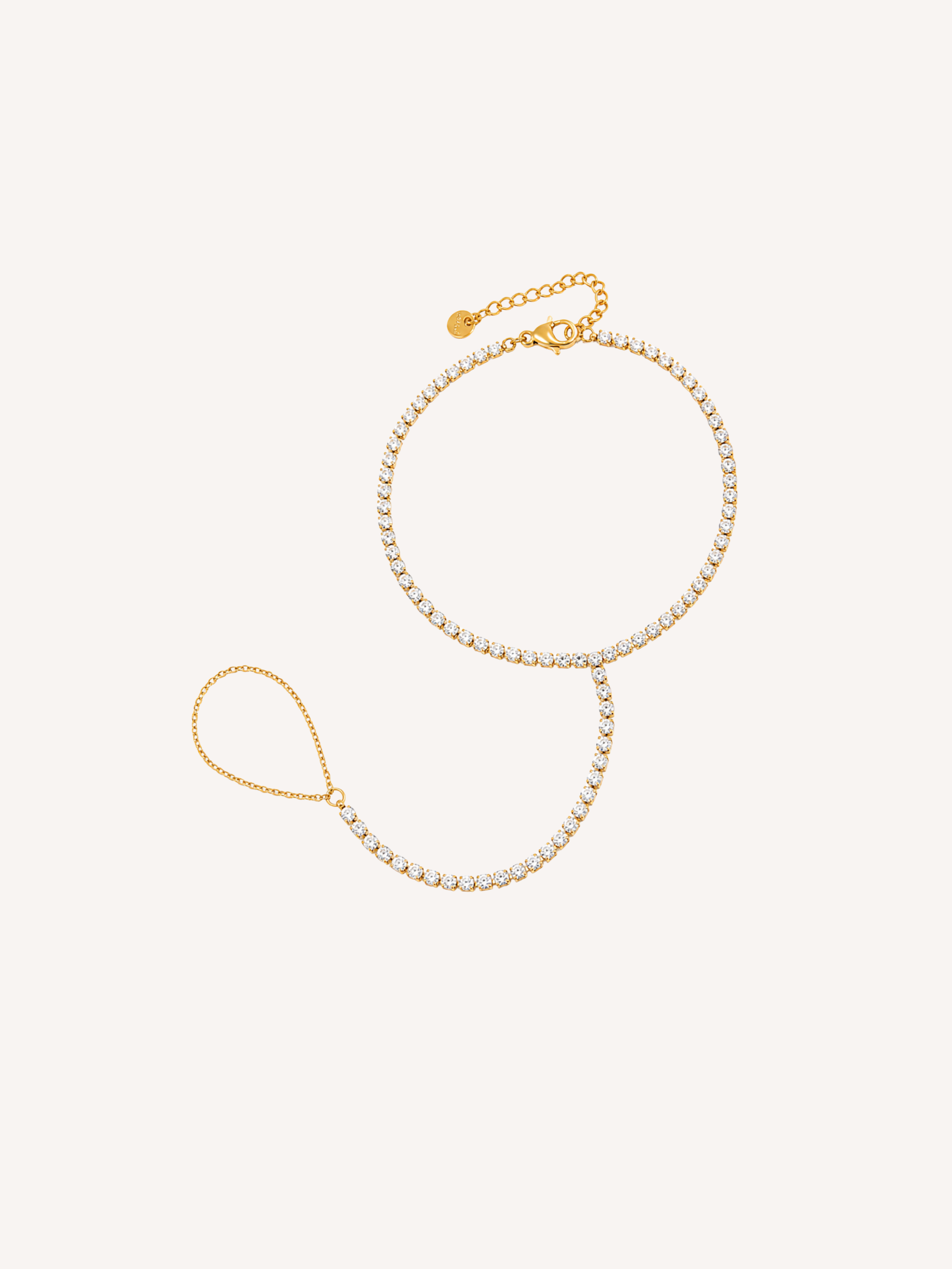 CZ Tennis Hand Chain