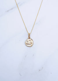 Libra Coin Necklace