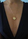 Virgo Coin Necklace