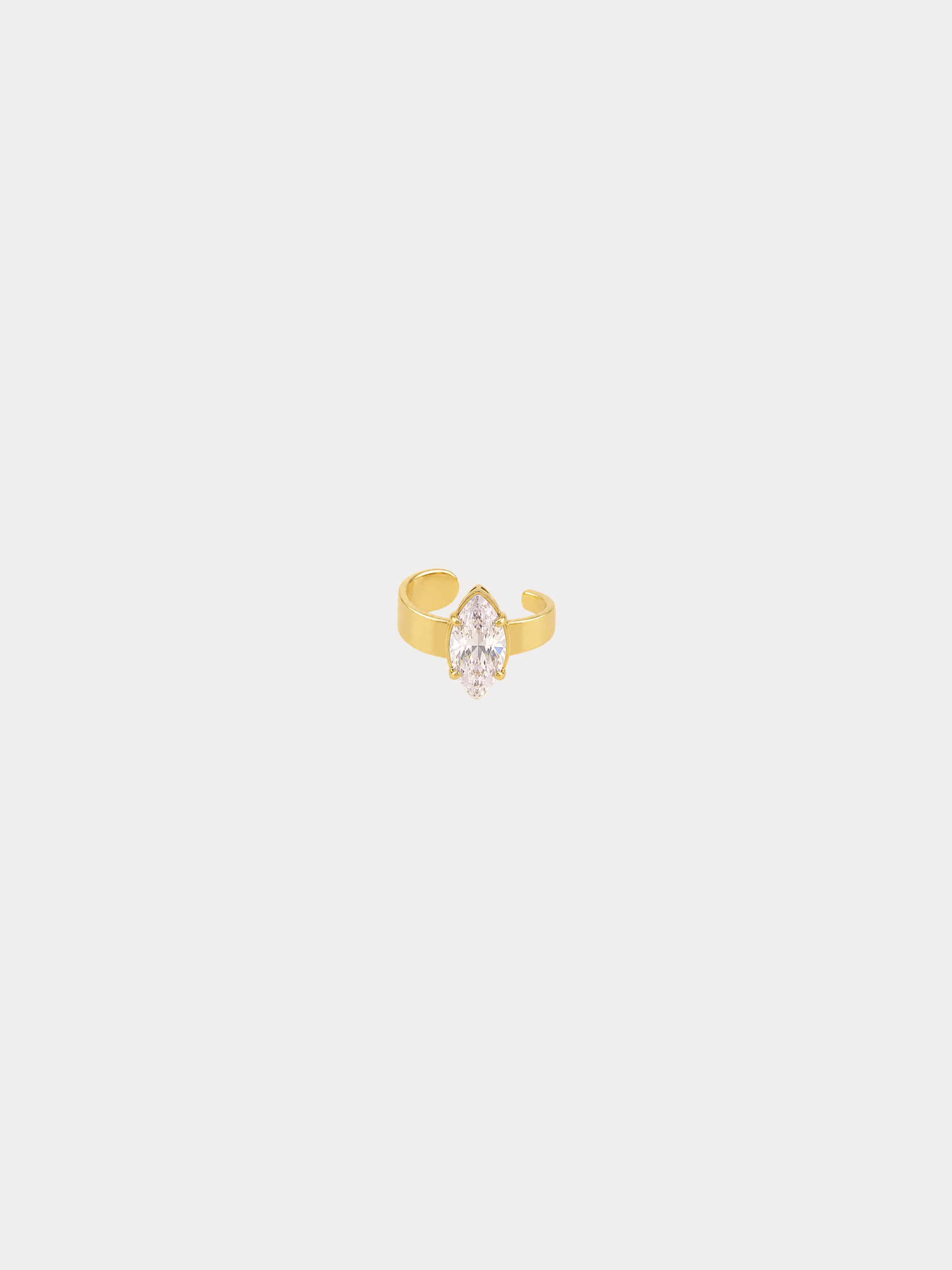Marquise Ear Cuff
