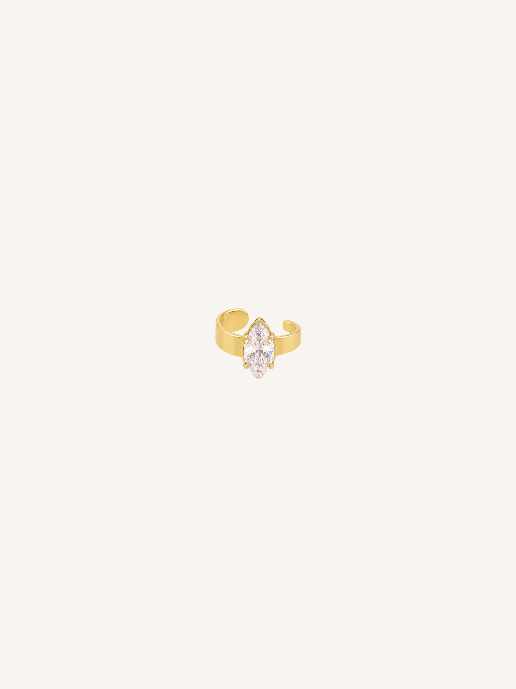 Marquise Ear Cuff