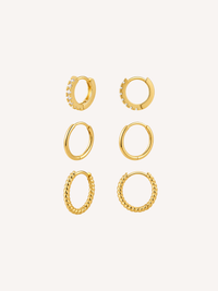 Huggie Hoops Set