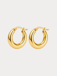 Large Orb Hoops