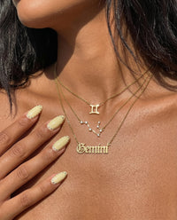 Zodiac Necklace Set