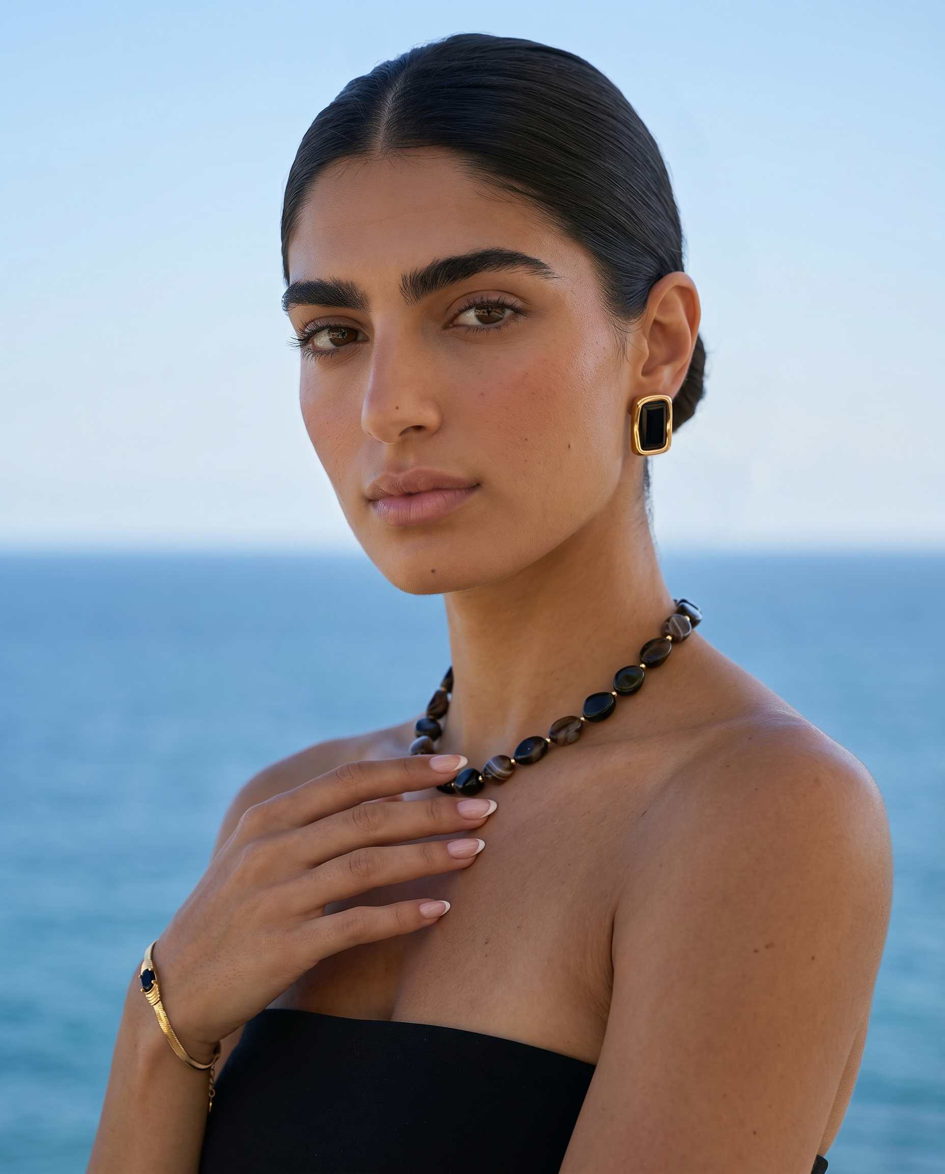 Alaia Onyx Earrings