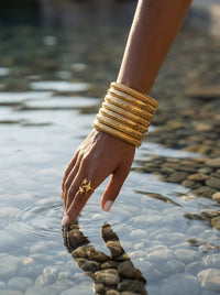 Solara Gold Bangles