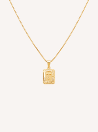 Initial Tag Necklace