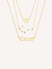 Zodiac Necklace Set