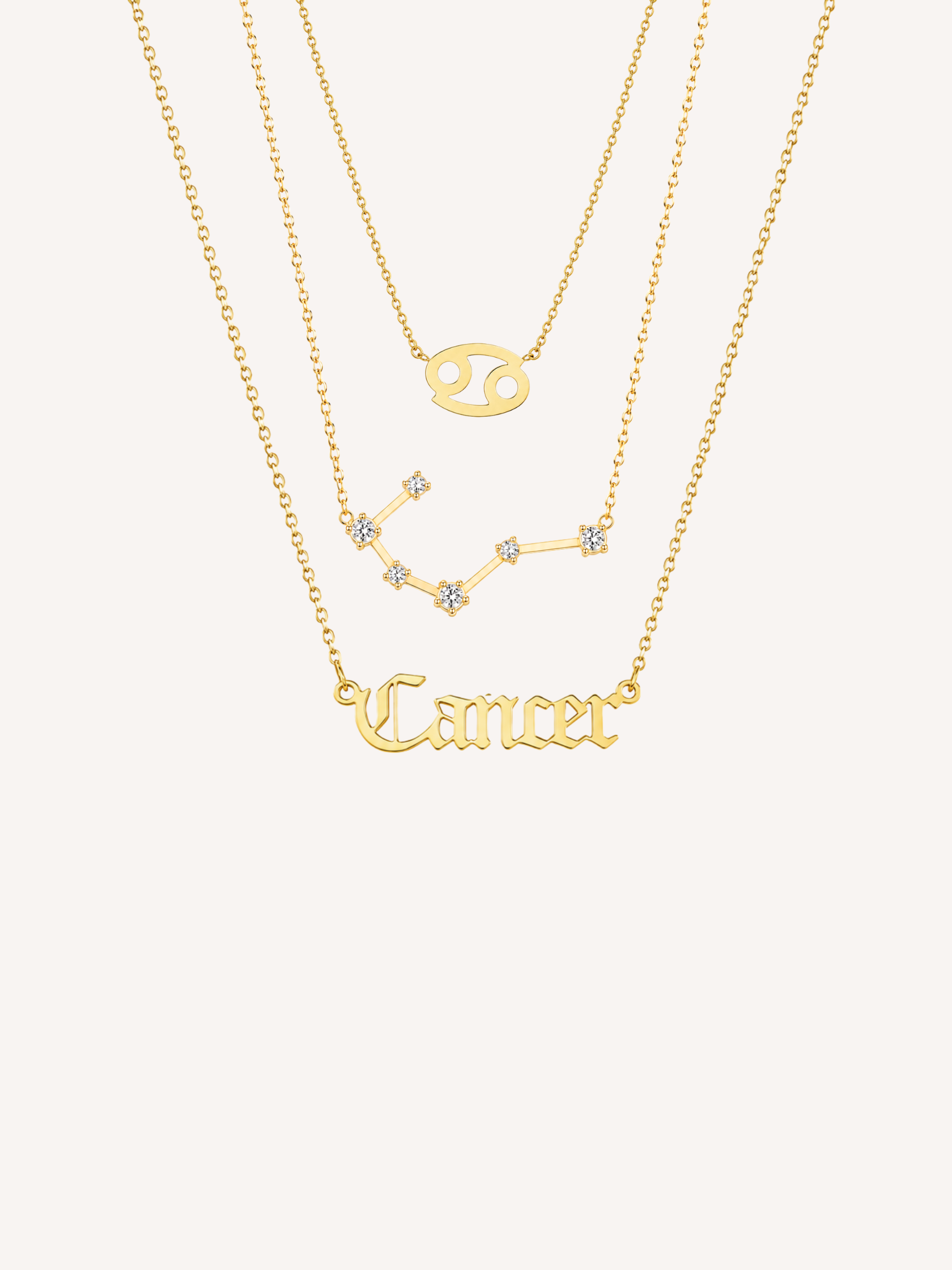 Zodiac Necklace Set