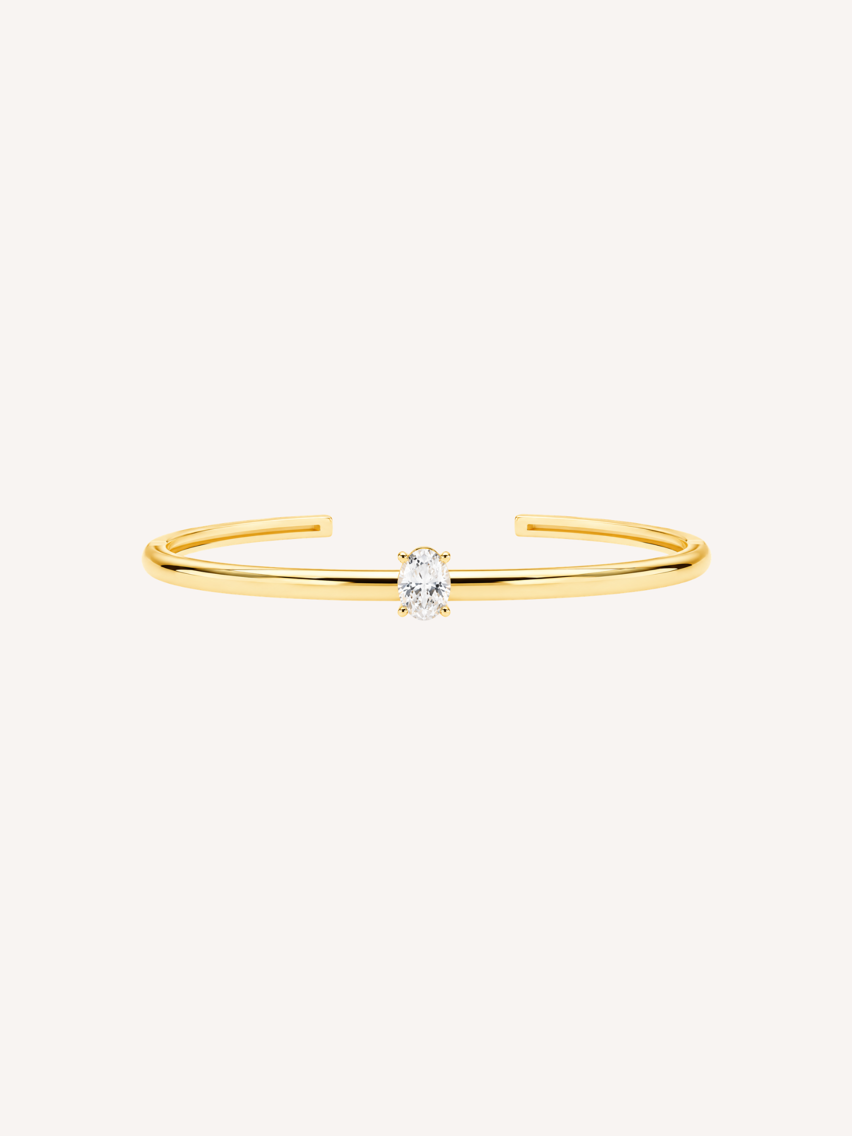 Oval CZ Bangle