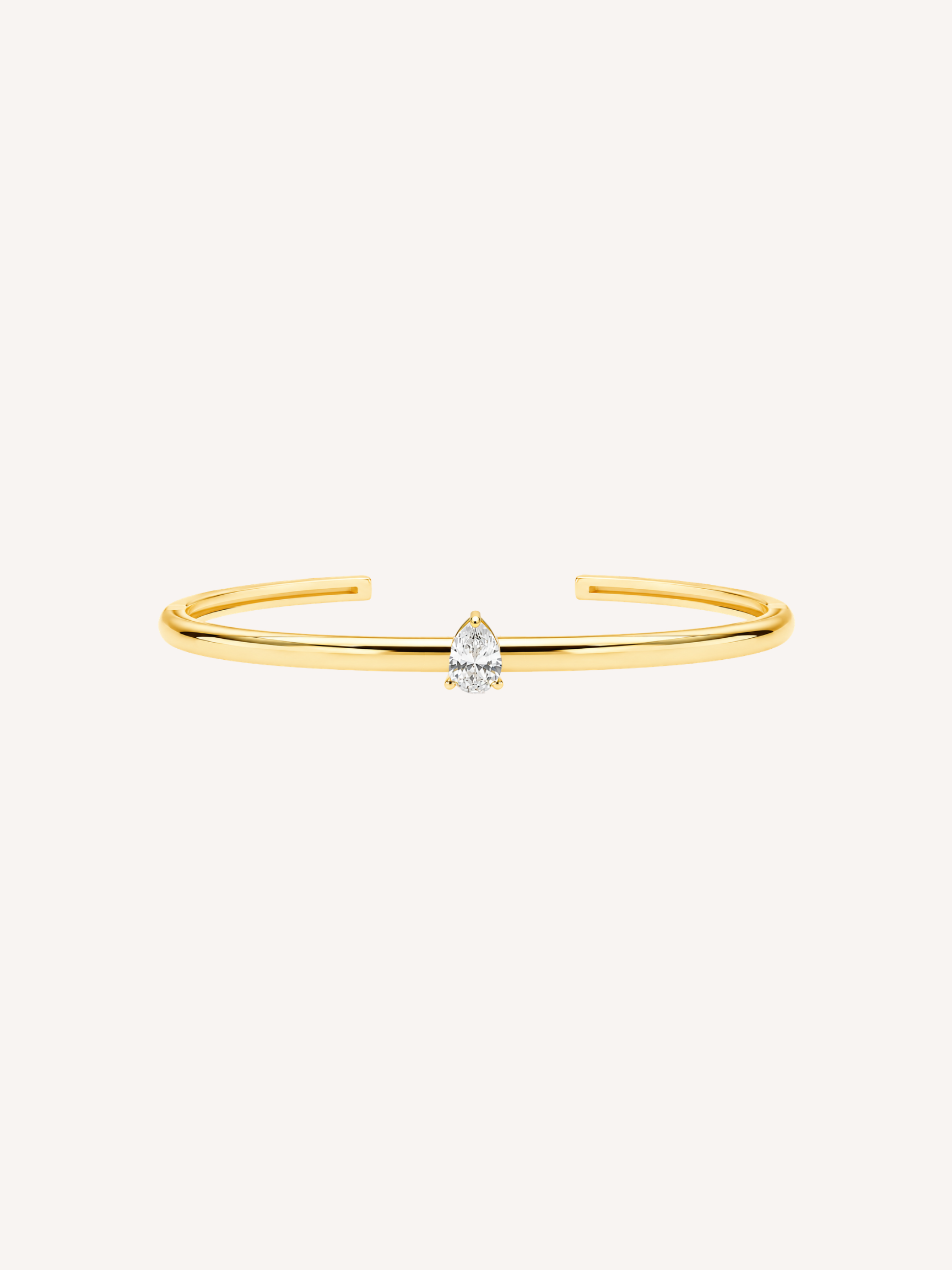 Pear CZ Bangle