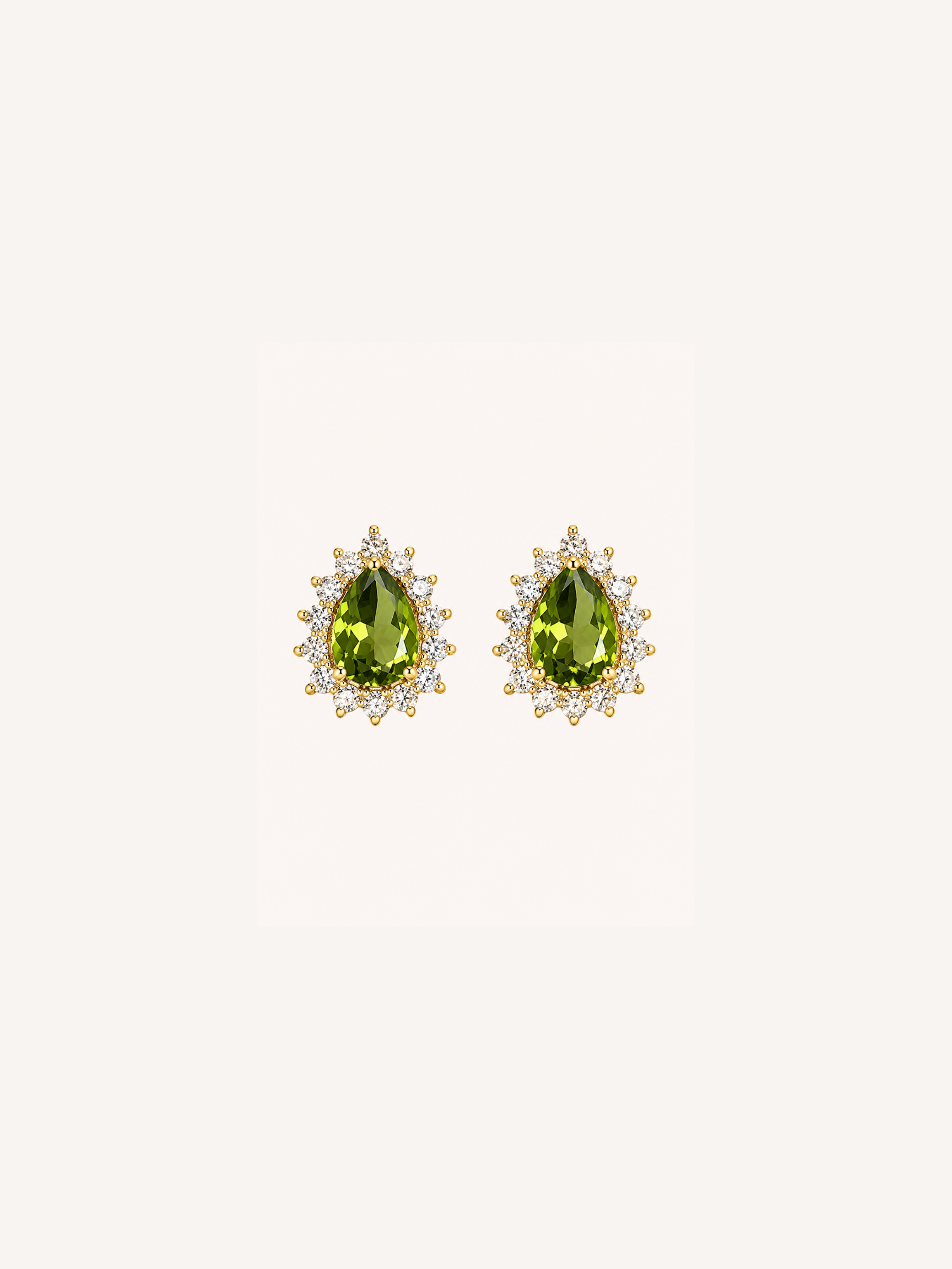 Peridot Studs