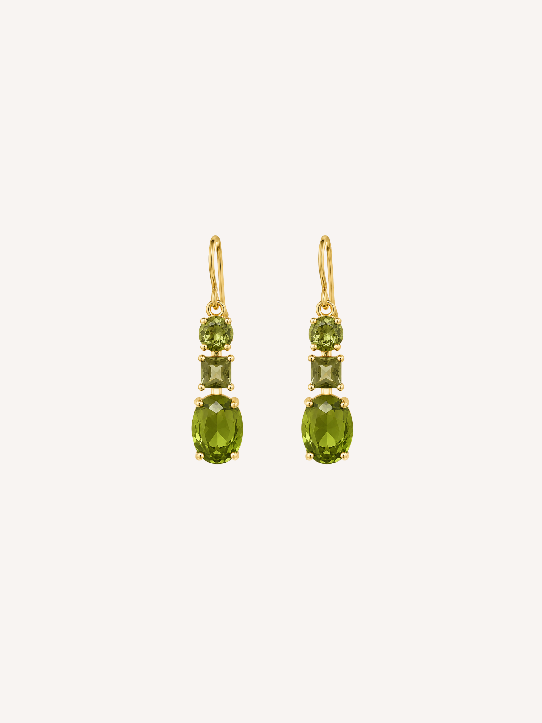 Peridot Dangle Earrings