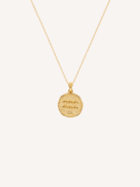 Aquarius Coin Necklace