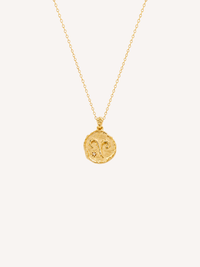 Aries Coin Necklace
