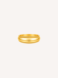 Bordered Dome Ring