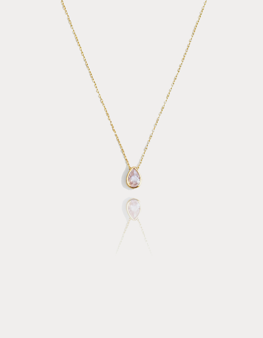 Cait Bezel Necklace